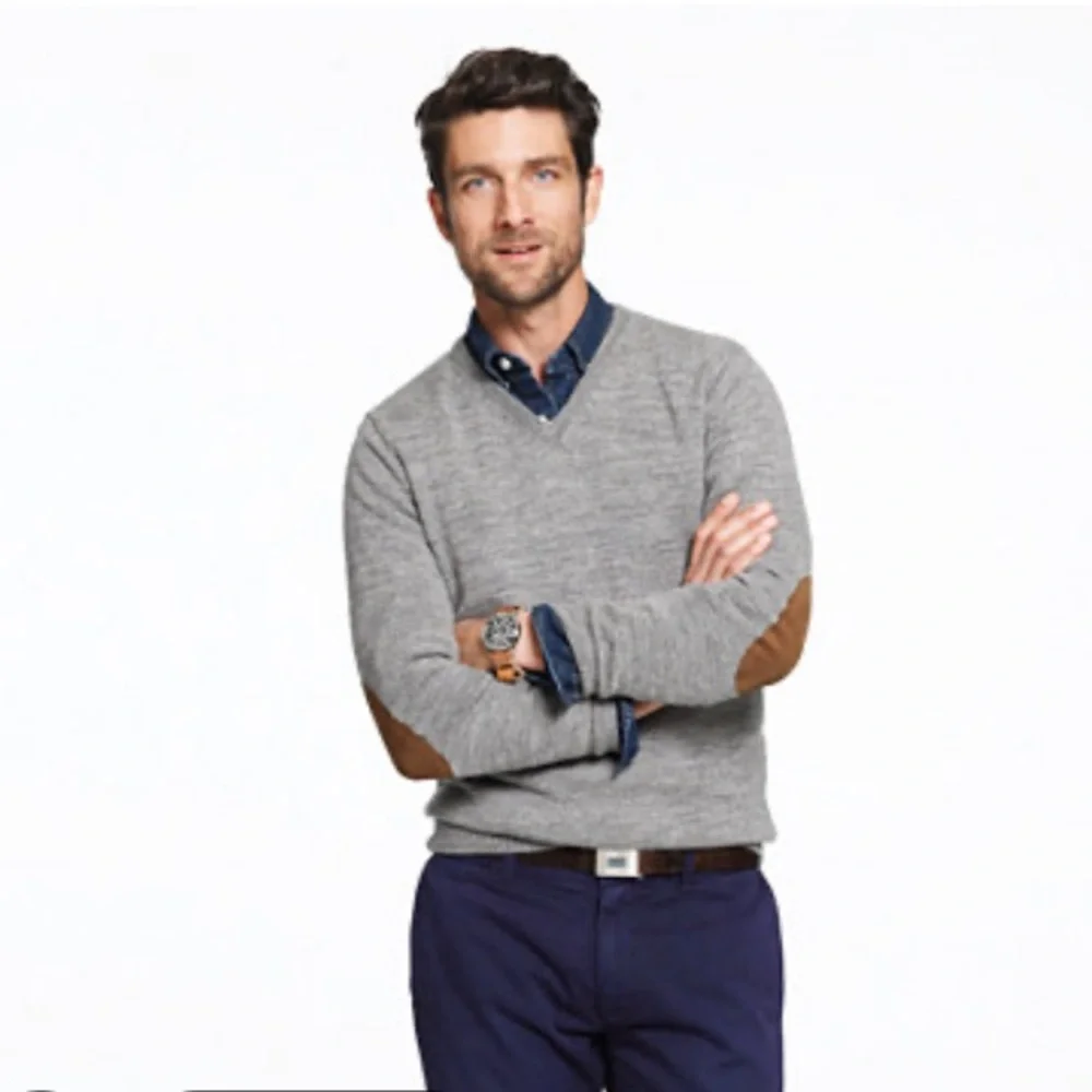 New w Tag: J Crew Slim Fit Slub Merino Wool Crewneck Sweater. Size Medium